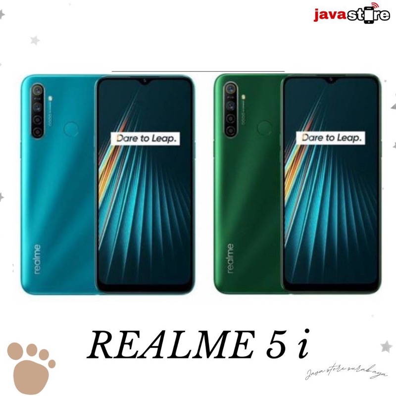 REALME 5i RAM 4GB INTERNAL 64GB SECOND ORIGINAL