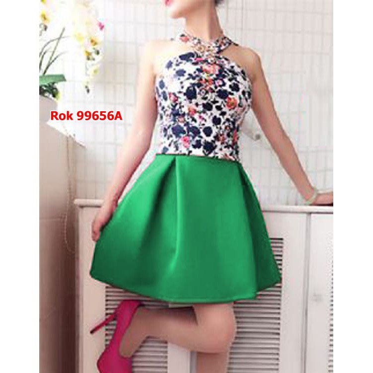 9965 rok # rok fashion / bawahan scuba fashion / rok mekar