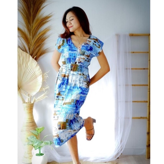 Daster Dress Manohara Bali-MN - GTS NAVY