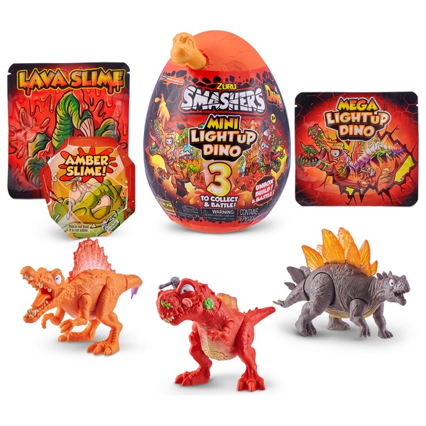 Smashers Mini Light Up Dino Assortment by ZURU