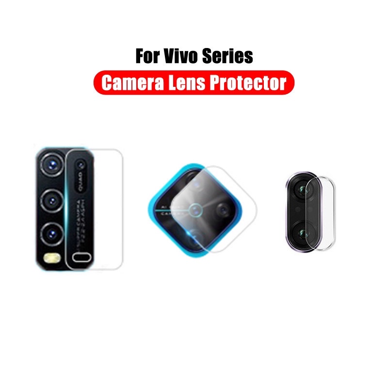 Screen Protector Lens Camera VIVO T1 T1PRO Y81 Y91 Y91C Y93 Y95 S1 S1PRO PRO Tempered Glass Pelindung Lensa Kamera Belakang