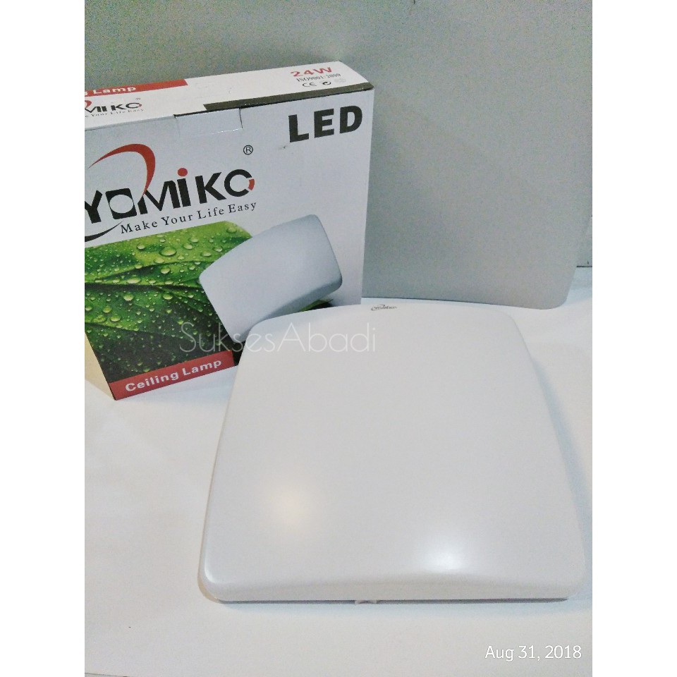 LAMPU LED CEILING 24 W PLAFON BARET MINIMALIS KOTAK