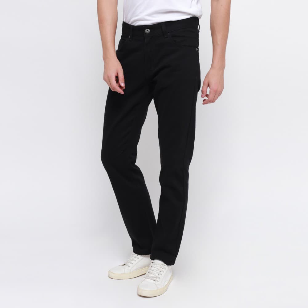 jeans keren bgt!!! - Edwin Celana Jeans Milan-018 Regular Fit Pria Panjang Black - Hitam, 28