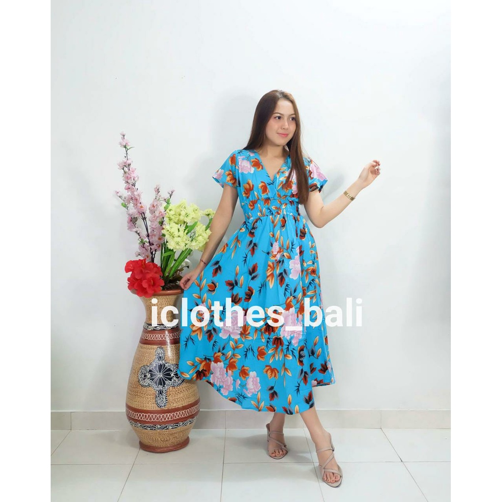 GLOSIR DRESS MOZA LENGAN ML028