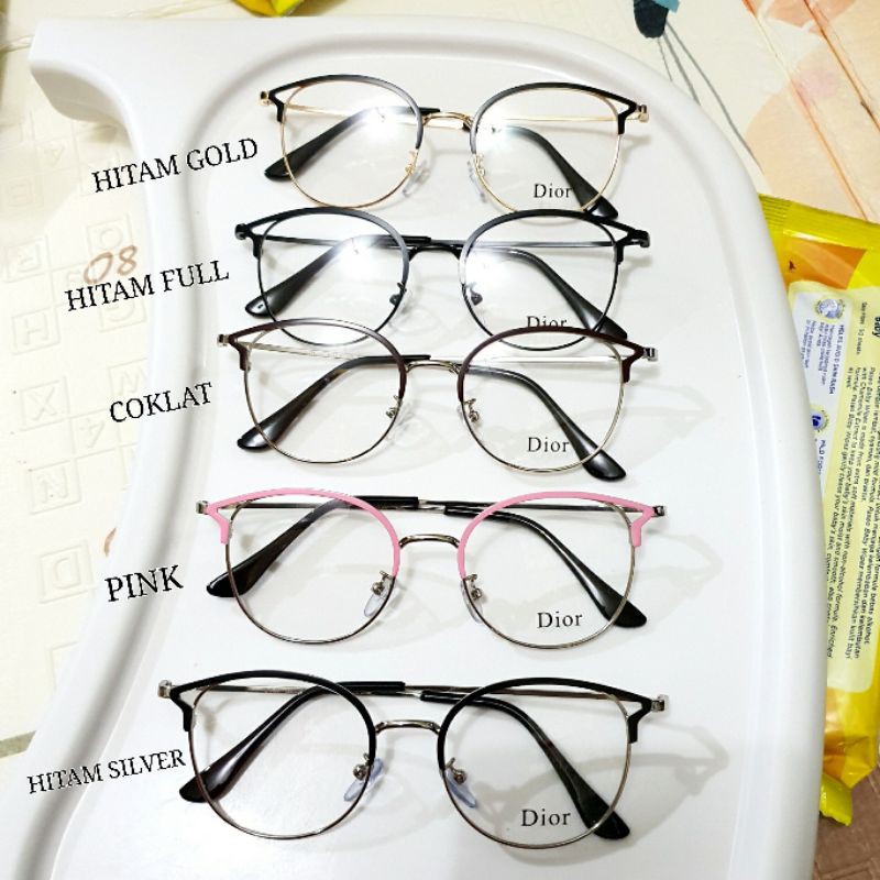 PAKET FRAME + LENSA PHOTOCROMIC | KACAMATA WANITA 9029 | KACA MATA MINUS | KACAMATA ANTI RADIASI