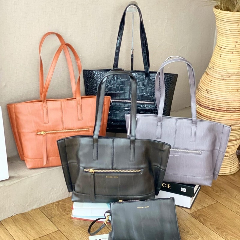 CK large trapeze tote bag 1182