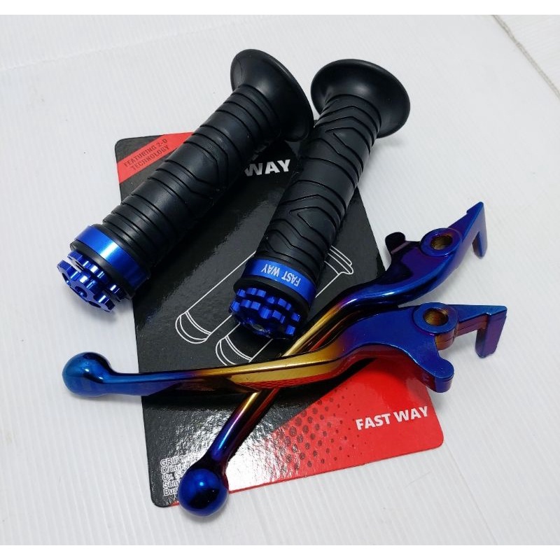 paket grip jalu + handle nmax two tone