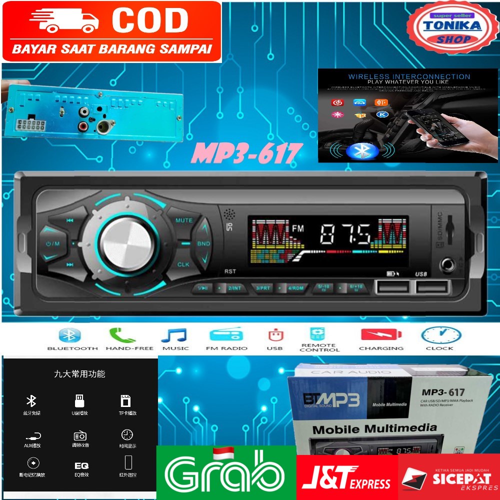 Jual Tape Mobil Tip Audio Tipe Head Unit Single Din Mp Player