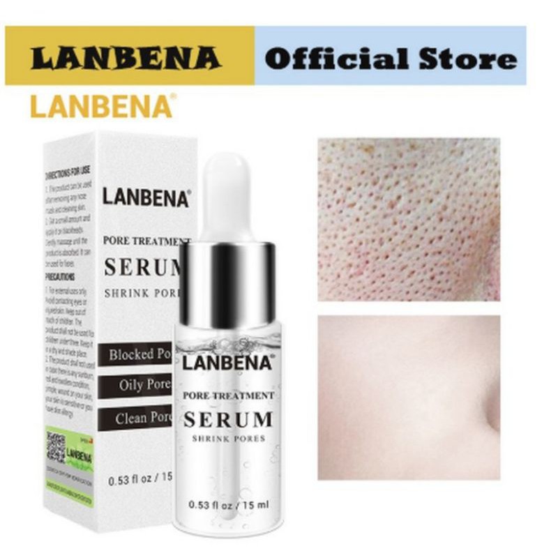 Serum Lanbena Mengatasi Pori Pori Bopeng Wajah Kusam