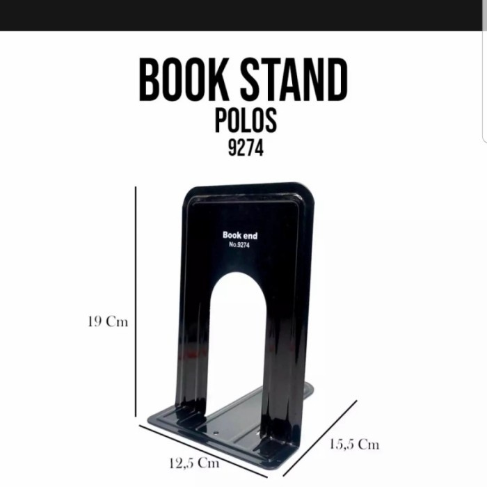 

Nikmati Pembatas Buku/Book End/Stand Book Polos Aneka Warna / 1 Set Isi 2 Pcs Terbatas