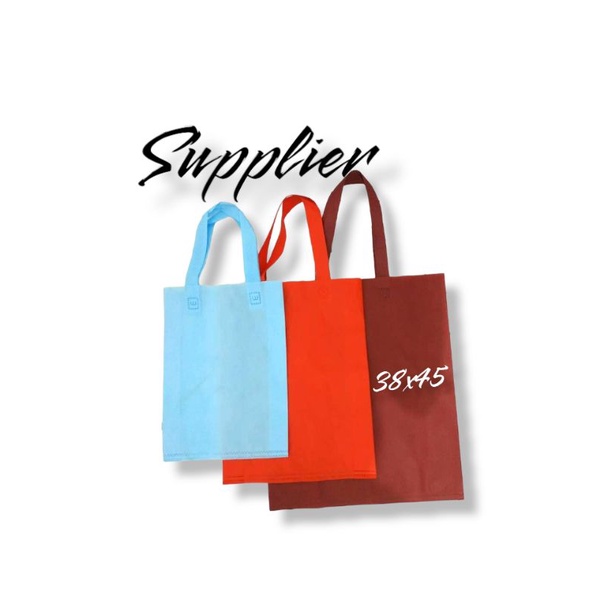 

goodie bag tas spunbond 38x45 lipat samping (12pcs)