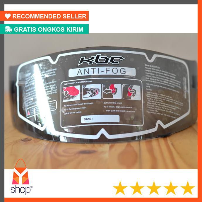 HOT PRODUCT  Visor KBC Smoke (V,VK,VR4R)