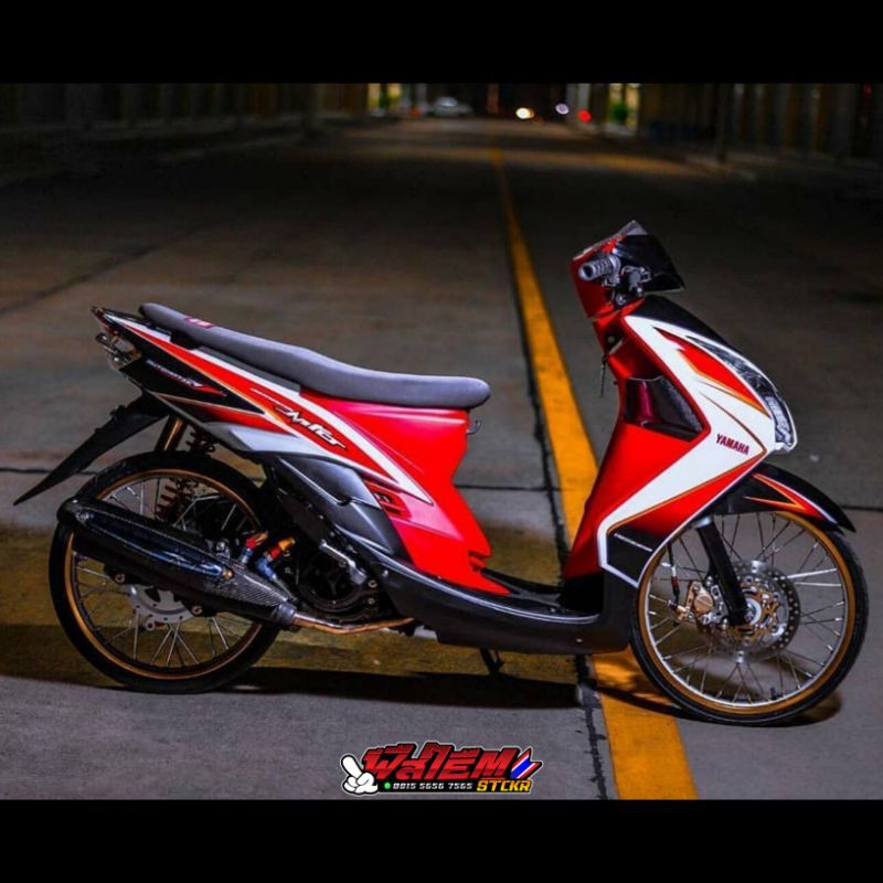 Striping Mio Soul Mx Thai Merah