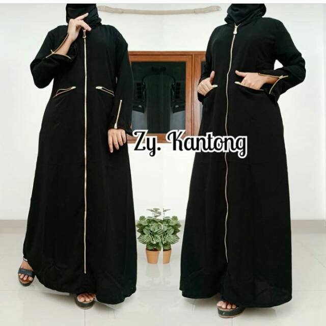 ABAYA RESLETING SAKU FULL DWS &amp; REMAJA