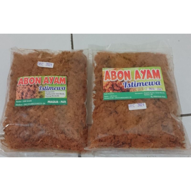 

ABON AYAM ISTIMEWA