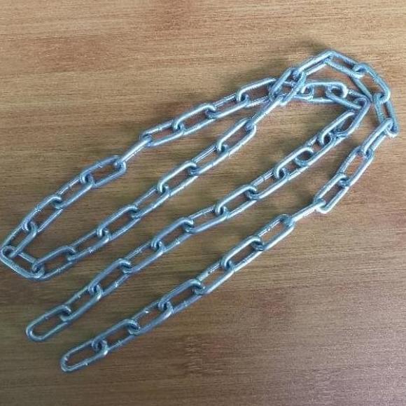 

Terbaru Rantai Besi Kapal 3Mm 1/8" Inchi Berat 12,5Kg
