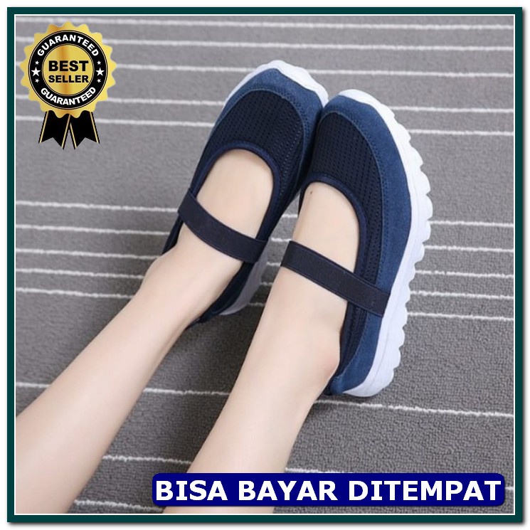 Promo 12.12 Big Sale Sneakers Wanita Ri 09 Flyknit Canvas Origina DZ112 Sepatu  Slip On Anjani Sds3