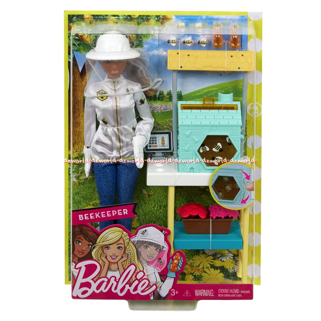 Barbie Beekeeper Boneka Barbie Profesi Bee keeper Petugas Pengambil Madu Bee Barbie Career Doll