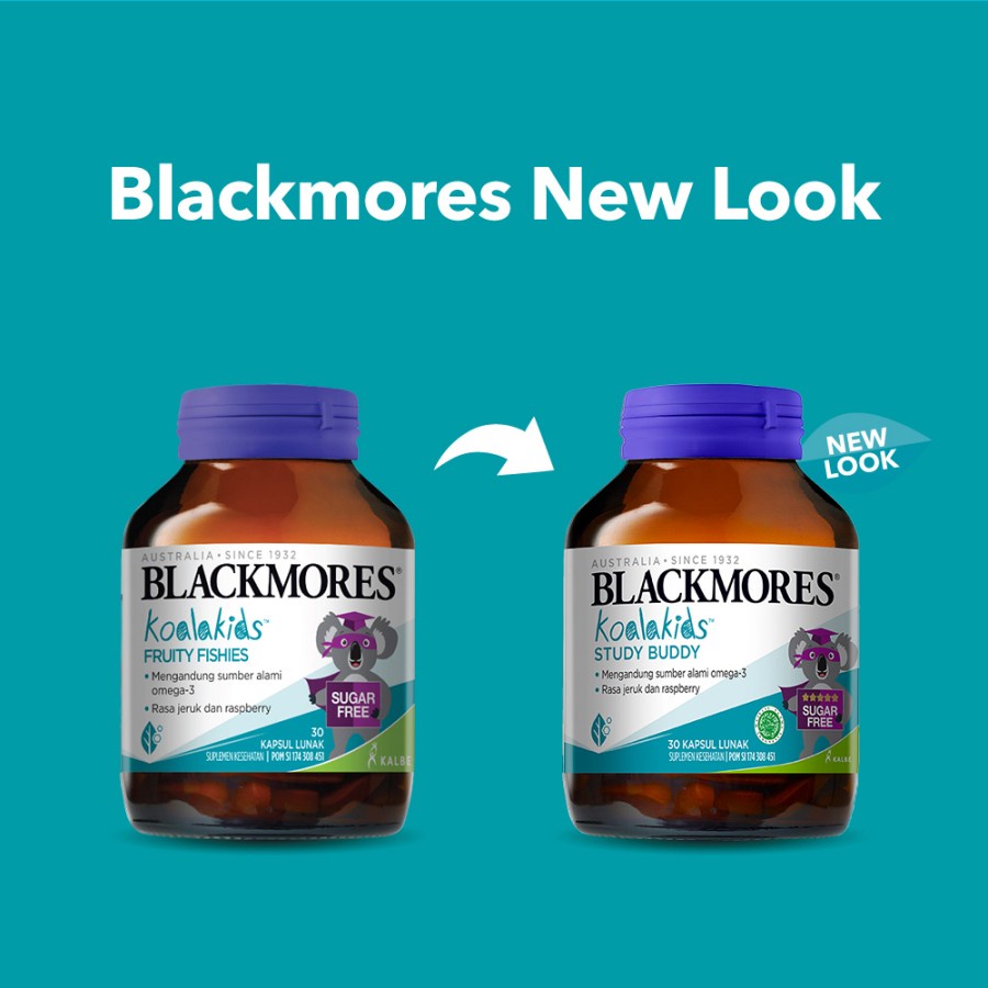 Blackmores Kids Koala Study Buddy 30 Kapsul BPOM Original