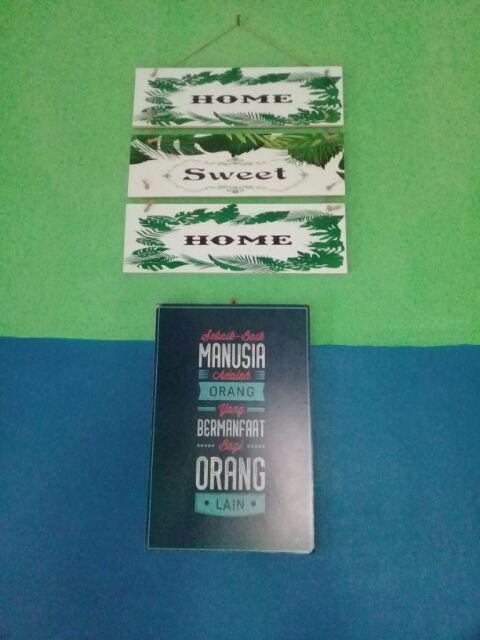 Hiasan Dinding Poster Kayu Al-209