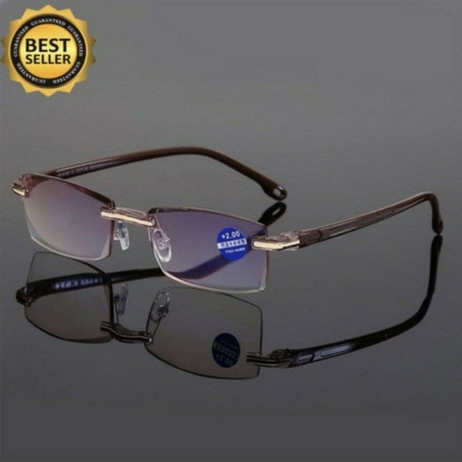 Kacamata Rimless US Kacamata Superior Original FREE KOTAK