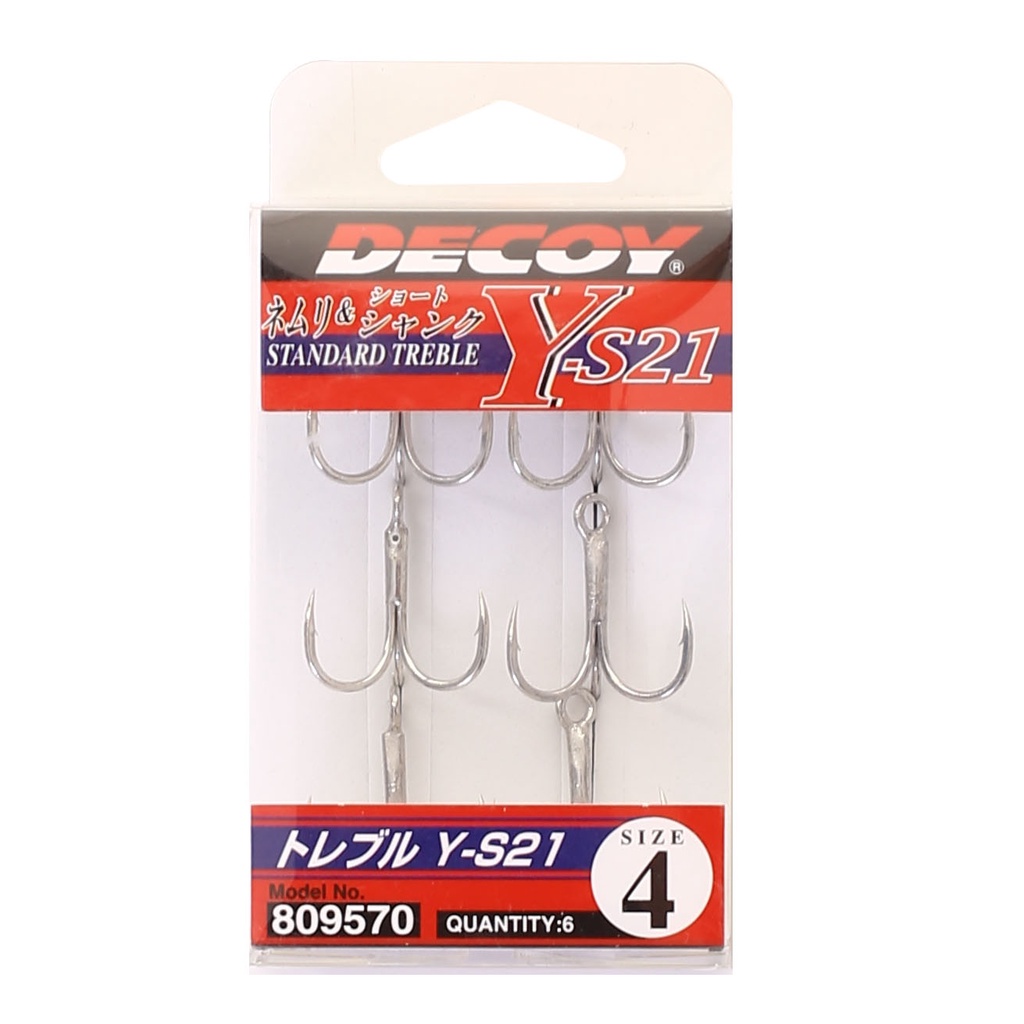 TREBLE HOOK DECOY TREBLE YS21