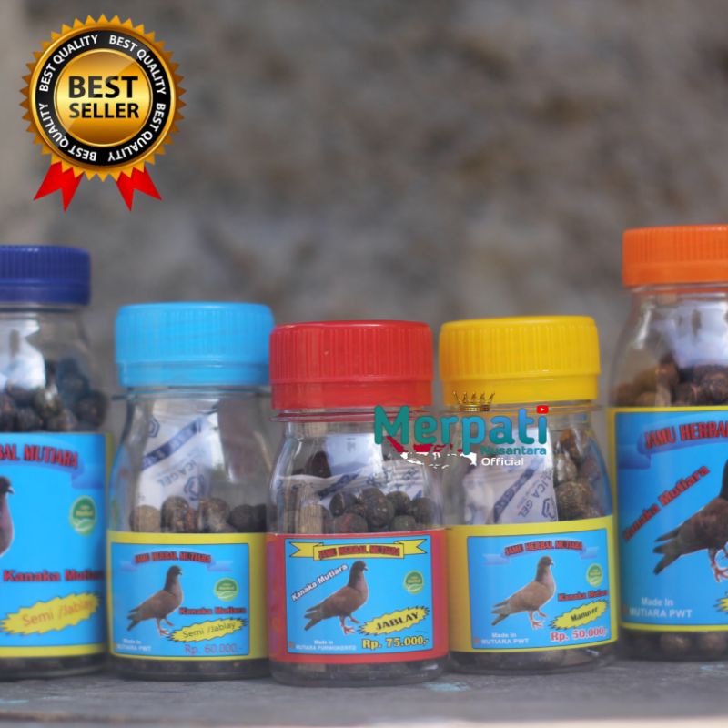 Jamu Merpati Herbal Mutiara Manuver Semi Jablay Original