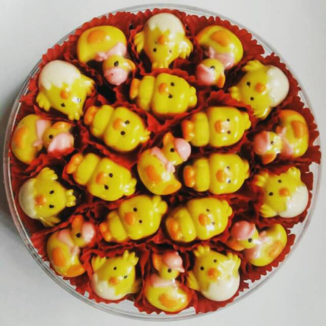 

Cokelat karakter Little duck