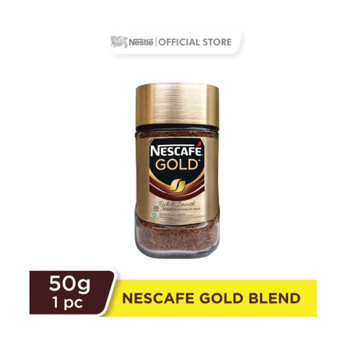 

NESCAFÉ GOLD KOPI INSTAN KOPI HITAM 50G JAR