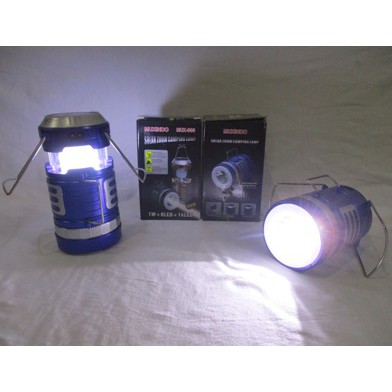 MUX-S06 Lentera Tarik Solar Zoom Camping Lamp 1w+6LED+14LED ***