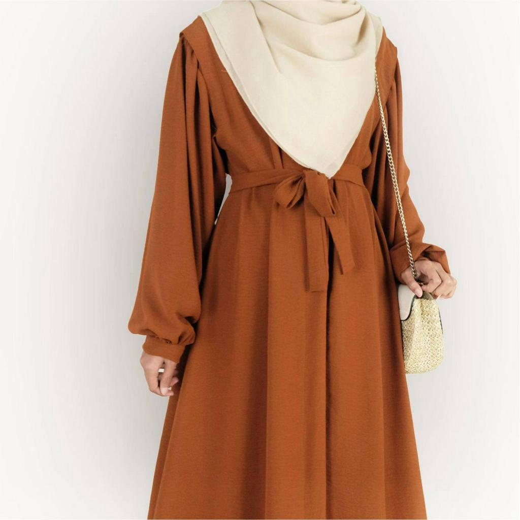 Afiya Dress | Gamis Jumbo Muslimah Syari