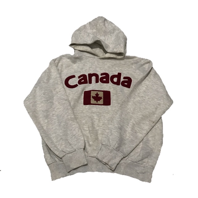 Hoodie Jaket Canada Flag