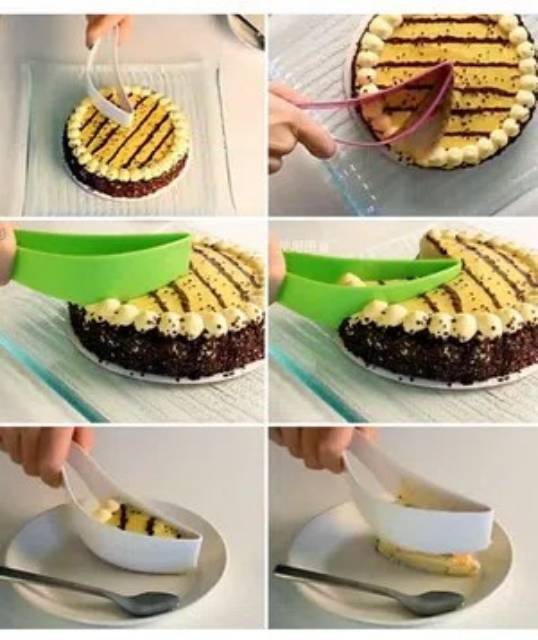 Cake Server Pisau Pemotong Pengangkat Kue Tart