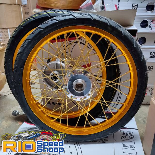 Velg JariJari Vixion New/Vixion OLD Paketan Plus Ban