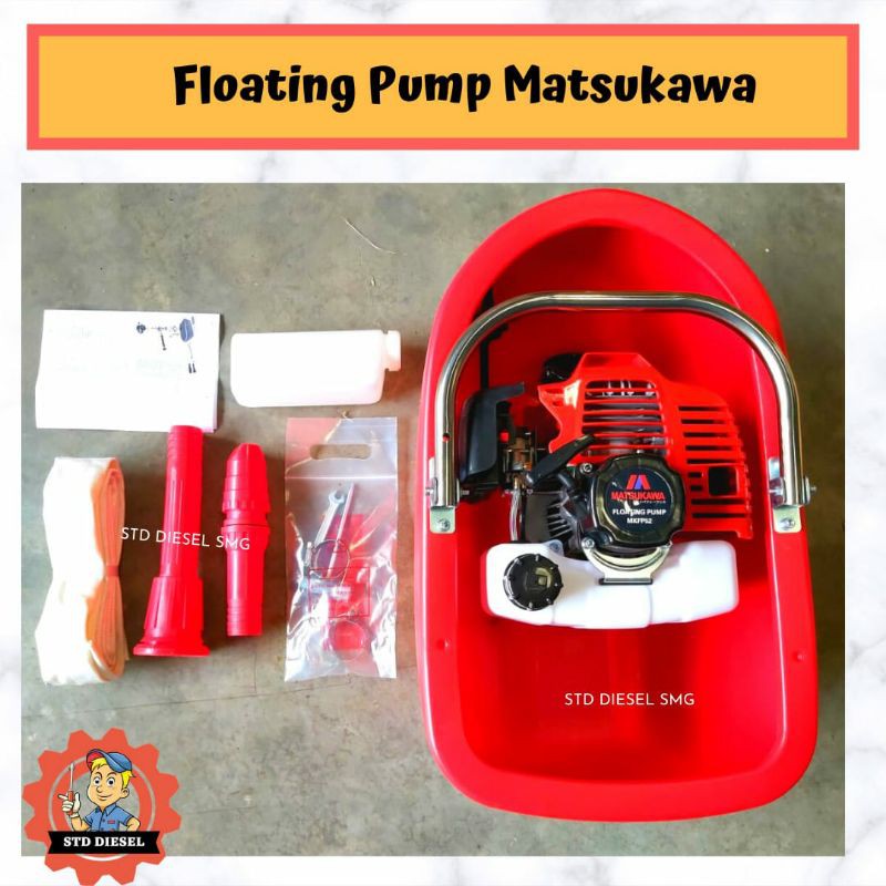 Floating Pump Matsukawa Pompa Siram Bawang Merah Tanaman Brambang merk Matsukawa