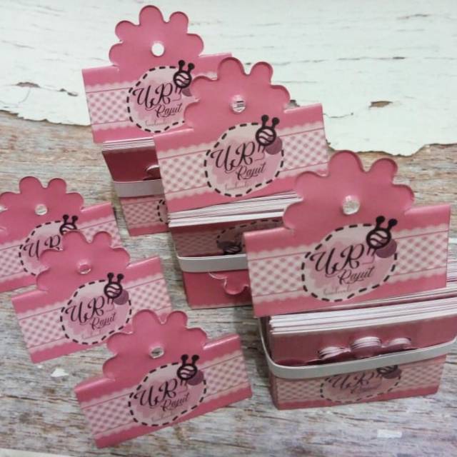 

Tag Flower isi 300pcs - hang tag kurah