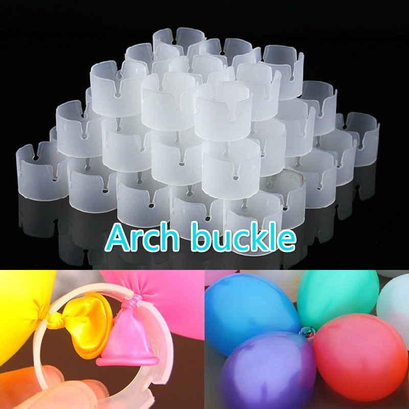 5m Wedding Party Decor Arch Connect Strip Balloon Buckle Chain Holder Tape