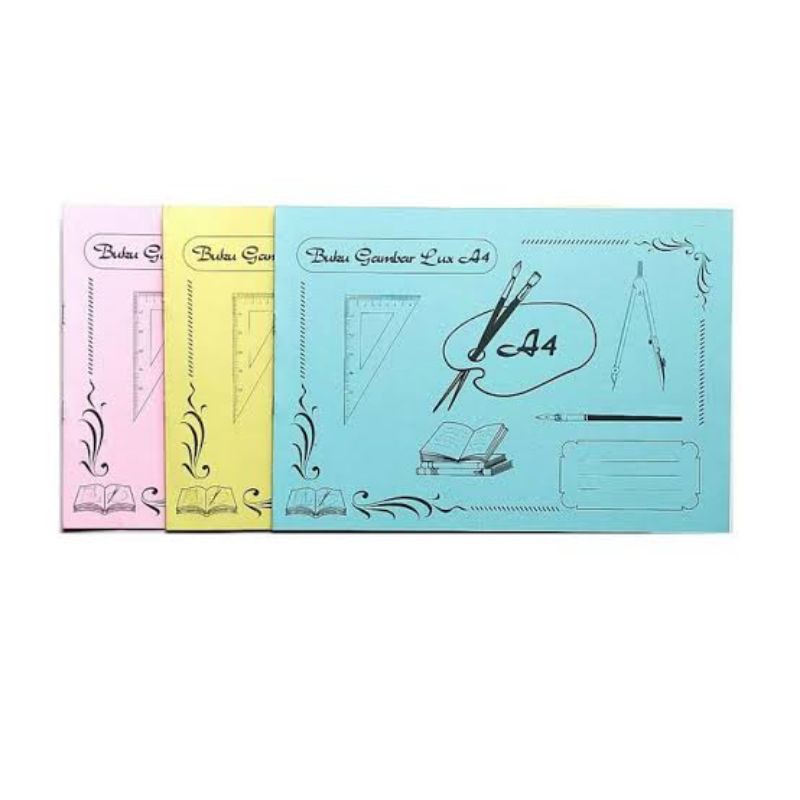 Jual Buku Gambar / Buku Menggambar A4 merek Lux | Shopee Indonesia