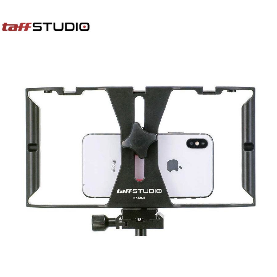 Smartphone Handheld U-Rig Stabilizer 4-7 Inch - BY-MM1 - Black/Red