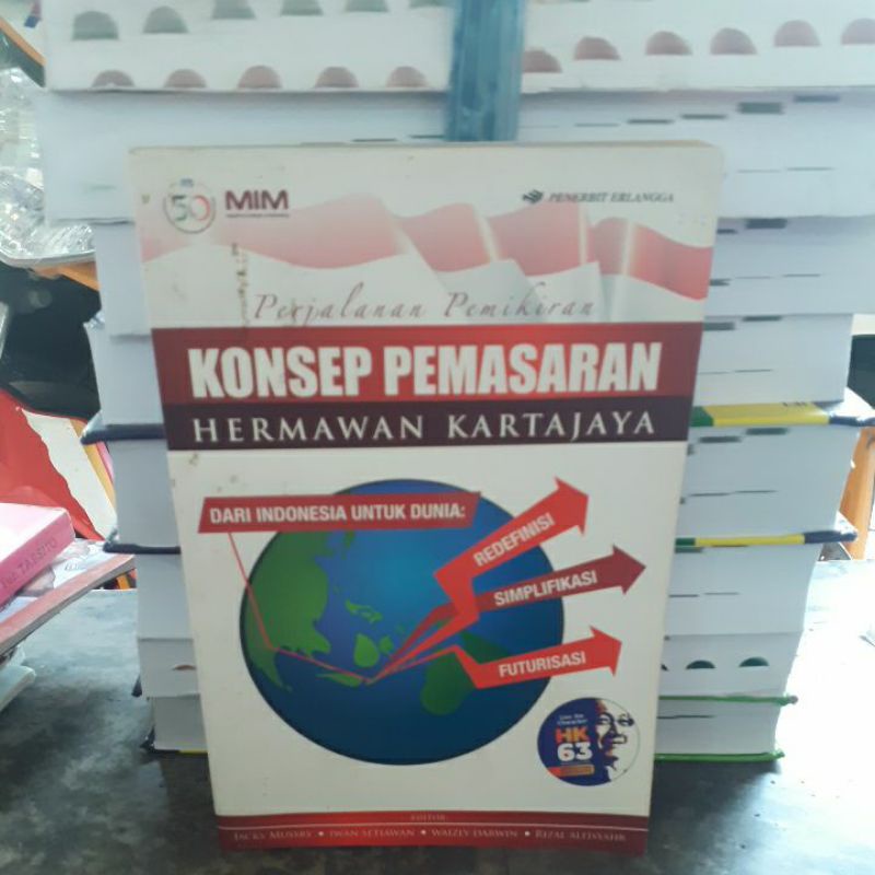

BUKU ORIGINAL KONSEP PEMASARAN HERMAWAN KARTAJAYA