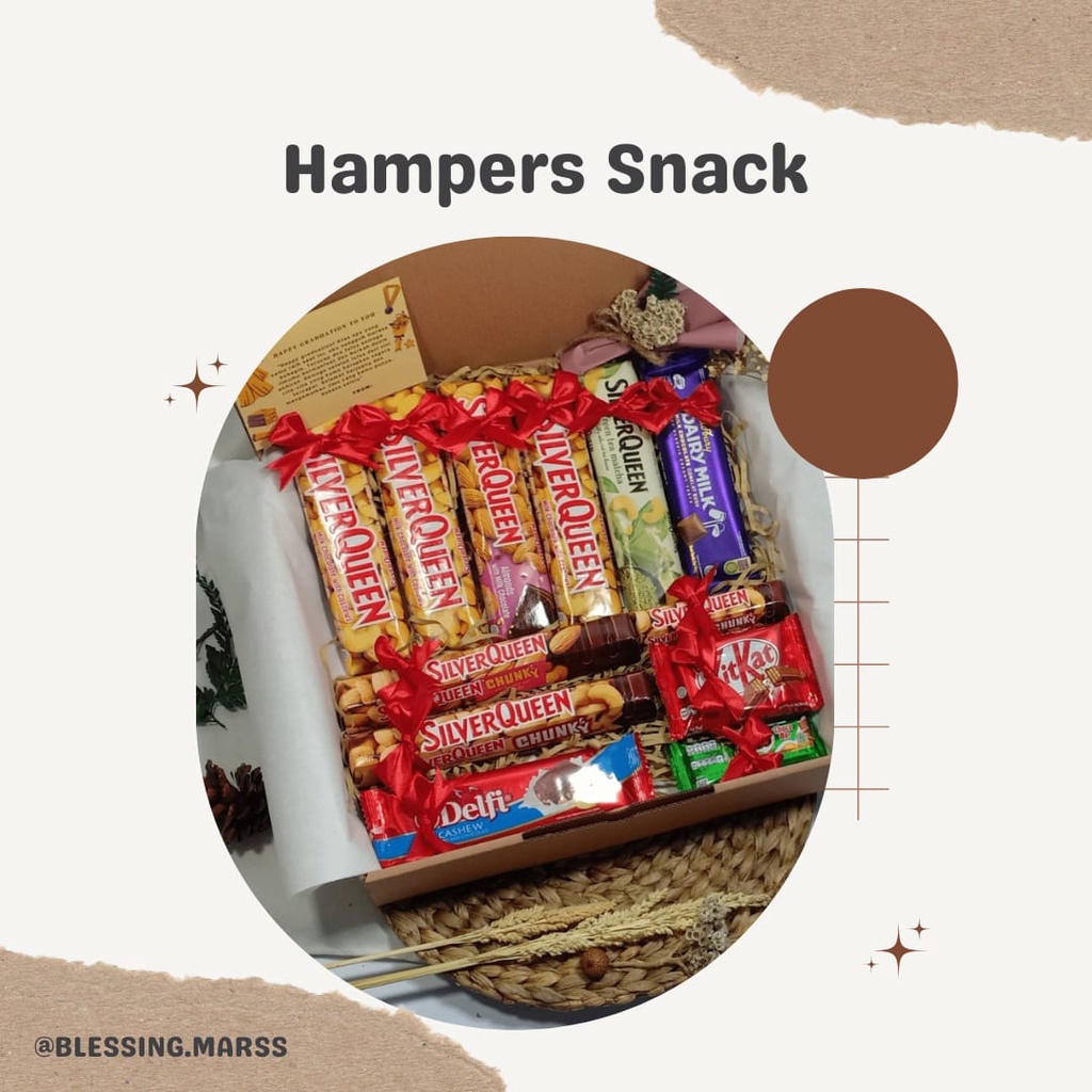 

Hampers KADO Pria/Wanita SNACK COKELAT Gift Box Hadian Ulang Tahun / Wisuda / Anniversarry TERMURAH bisa COD