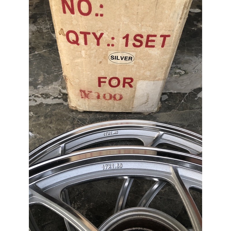 Nos original cefiro racing velg ring 17 yamaha y80 y100 v75 v80 alfa f1 sigma non scorpion enkei