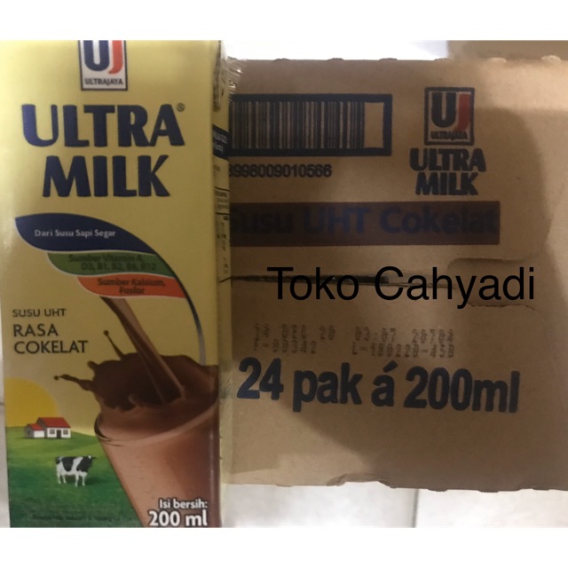 

Ultra Milk Coklat 200ml