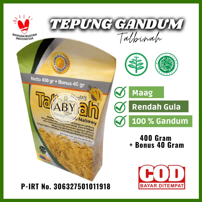

( BISA COD ) Talbinah Tepung Gandum Atasi Masalah Pencernaan