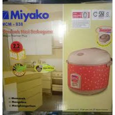 Magic Com Miyayako 2.2 Liter - Miyako MCM838 – Magic Com 2.2 Liter 3in1 450 Watt