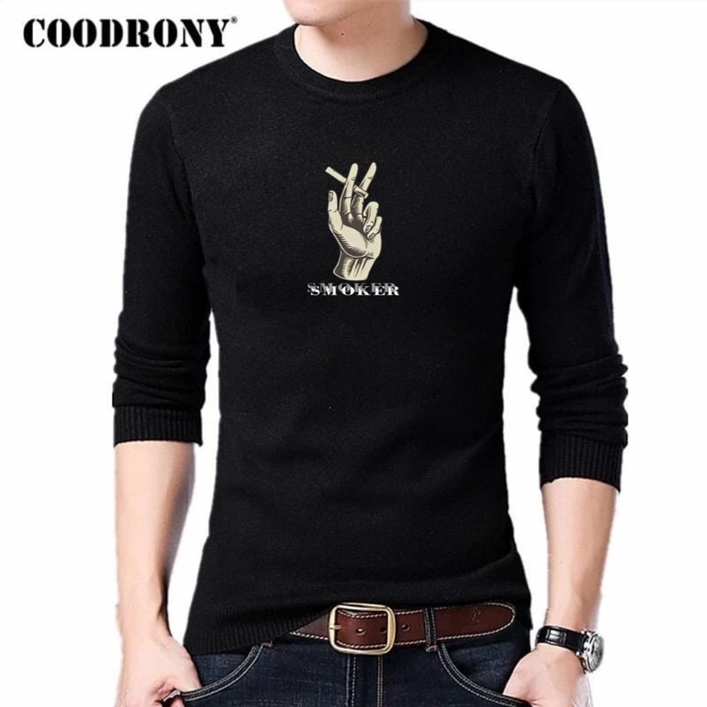 COD/ARPIOSSHOP - BAJU SMOKER - SWEATSHIRT PRIA / SWEATER KEREN MODEL KEKINIAN