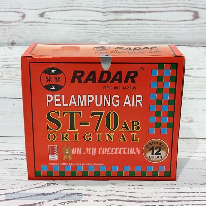 [COD] PROMO!!! Radar Orange Pelampung Air otomatis Toren Tandone St-70 AB ORIGINAL