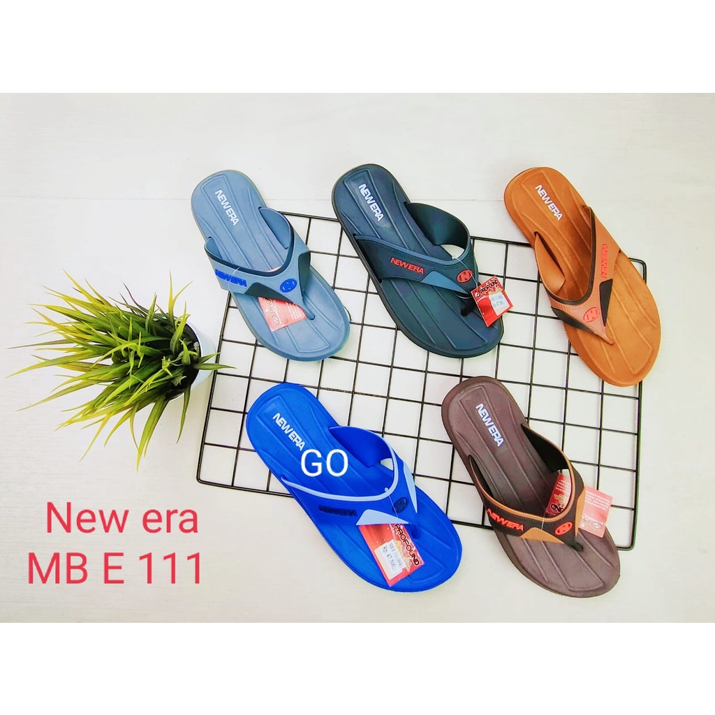 BB NEW ERA MB E.111 SANDAL JAPIT Pria Sendal Karet Pria 39/41