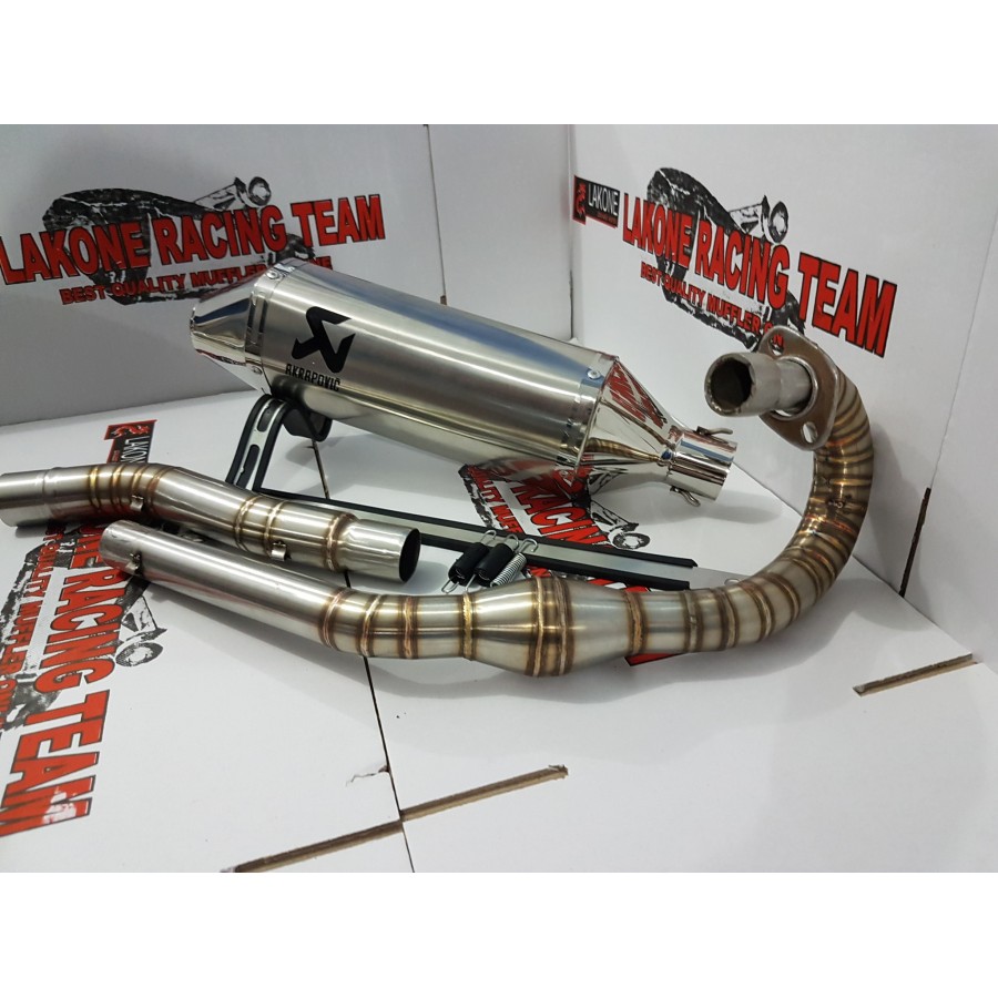 KNALPOT AKRAPOVIC  KAWASAKI KSR110 KSR 110 BOOM