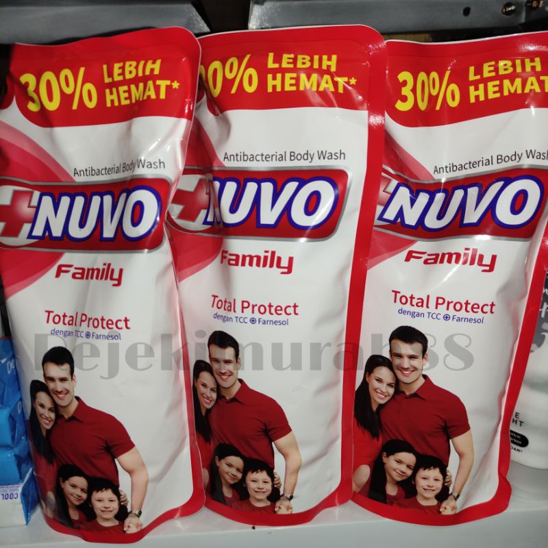 Nuvo Family Body wash Total Protect/Mild Protect 850ML